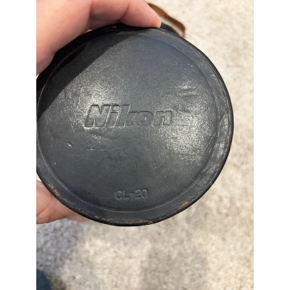 NIKON CL-20 Vintage Lens Case Black
